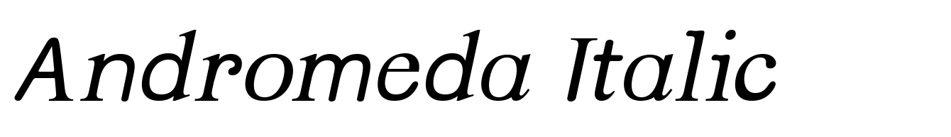 Andromeda Italic
